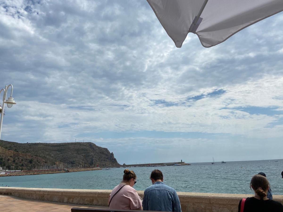 Javea Au Port Vue Mer Devant La Plage Grand Appartement Terrasse Clim Et Wifi Ngoại thất bức ảnh